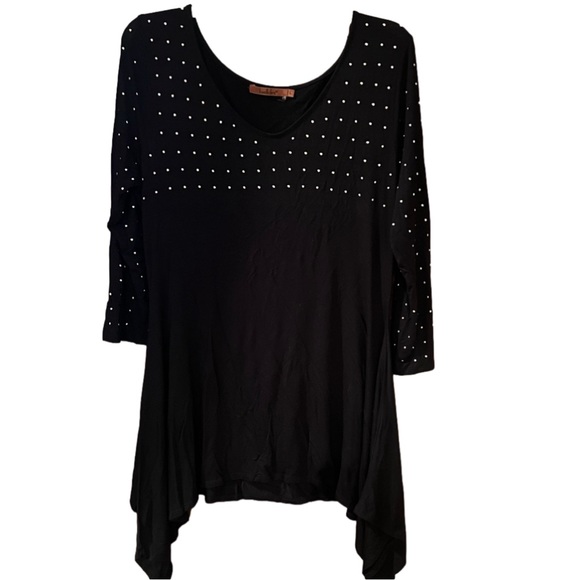 Tops - Large tunic style studded top
